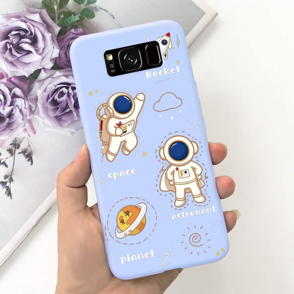 New For Samsung Galaxy S8+ SM-G955F Case Luxury Flower Butterfly Soft Silicone Cover For Samsung S8+ S8Plus S8 Bumper Phone Case