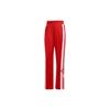 Originals Striped Drawstring Straight-Leg Casual Pants Women Bottoms Crimson IR9793