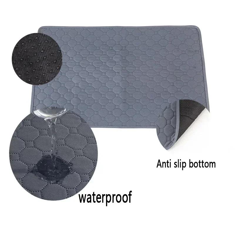 Eco-Friendly Washable Dog Pee Pads, Non-Slip Reusable Puppy Training Mats for Beds & Car Seats, Premium Pet Supplies