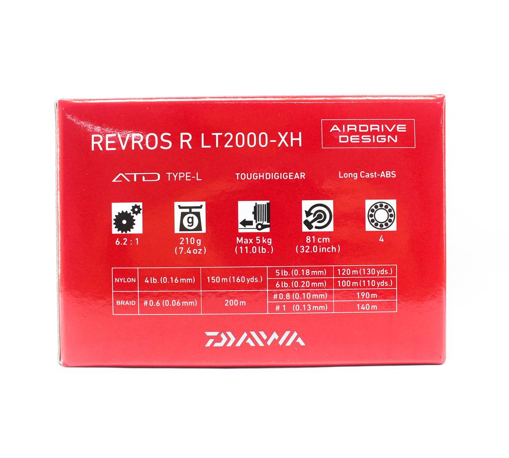 Daiwa Reel Spinning 24 Revros R LT 2000 XH (1040)