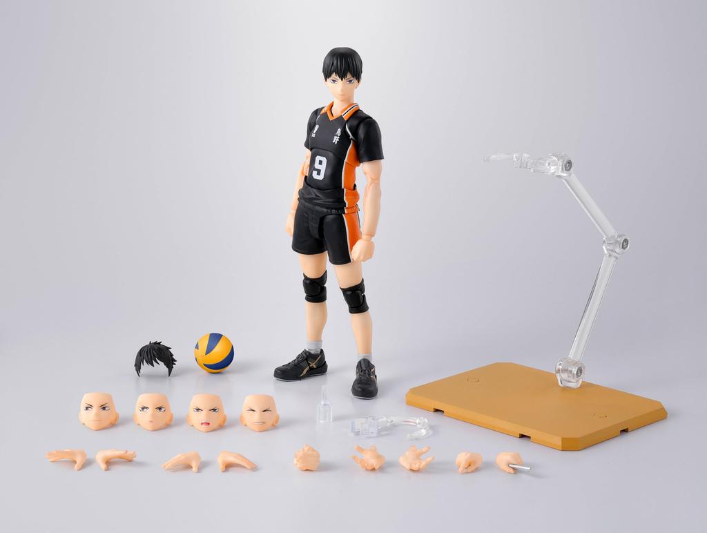 TAMASHII NATIONS Кагеяма Тобио 155 мм ПВХ АБС Окрашенная экшн-фигурка S.H.Figuarts Haikyu!! приблизительно. &