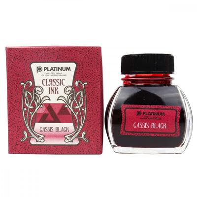 Platinum Fountain Pen Classic 15 Cassis Black Bottle Ink INKK-2000-15