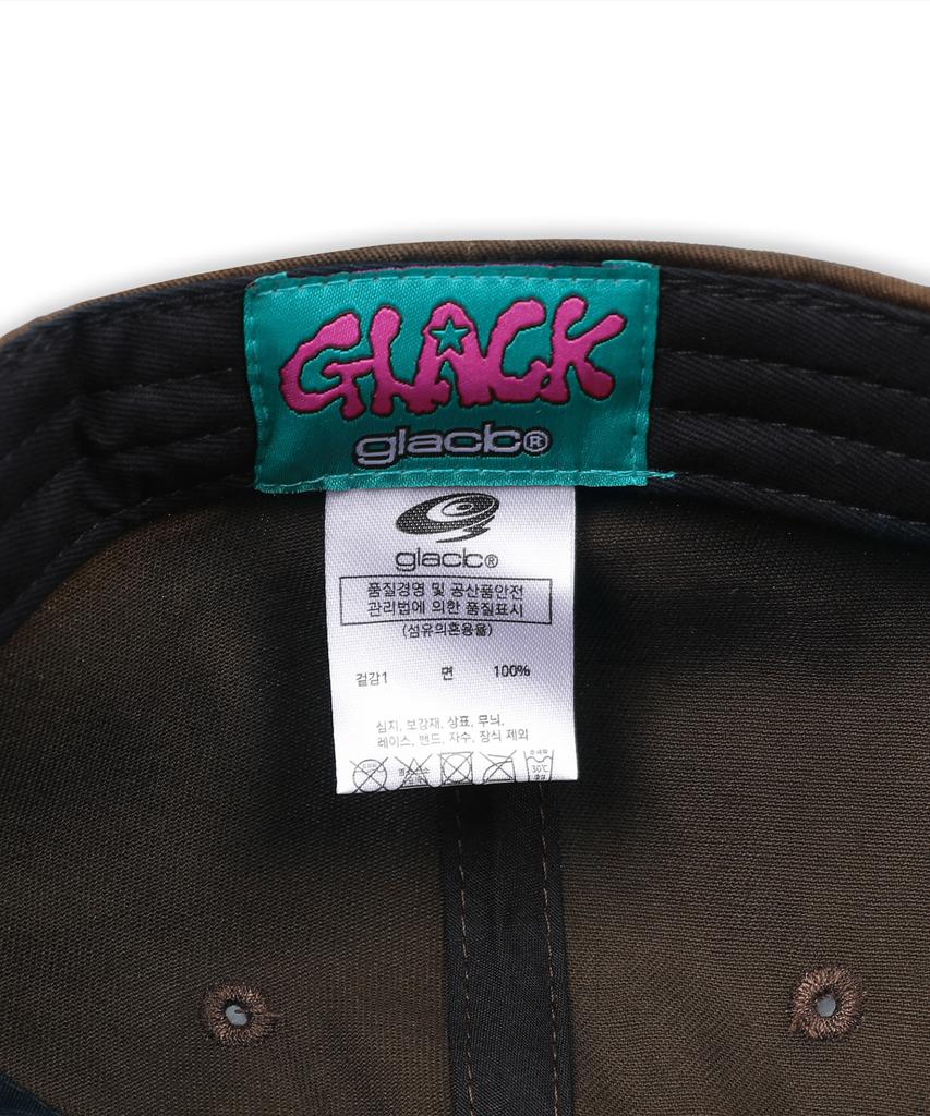 Кепка-бейсболка GLACK Gc057 с 6 панелями, Пирс (коричневый)