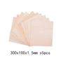 5-20pcs Balsa Wood Sheets Ply 100-300mm Long 1mm/1.5mm/2mm/3mm/4mm/5mm/6mm/8mm Thick For Craft DIY Project Wood Model Building