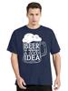 2024 Fashion Beer DAY Graphic Y2k Tshirt Men's Clothing Oversized T-shirt New Summer Casual Fashion Tshirt Cotton O-neck Tops