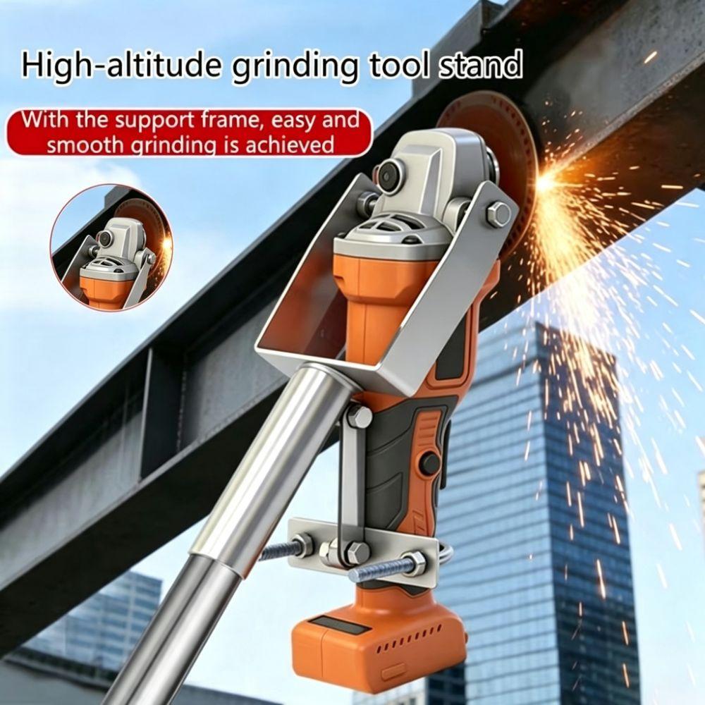 High Carbon Steel Angle Grinder Stand Extended Long Shaft Extension Rod Tool Replacement