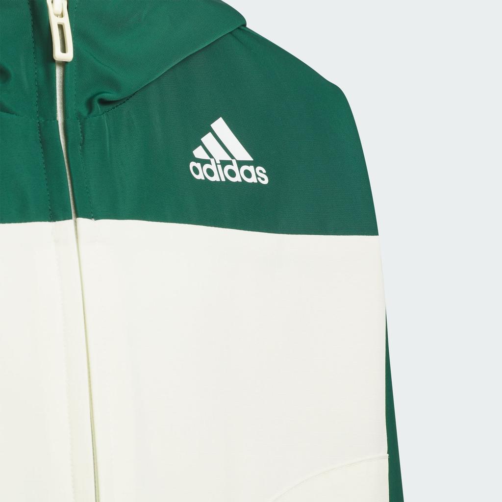 adidas Городская куртка с принтом Спортивная одежда Детская куртка Лесно-зеленый Белый JF1378