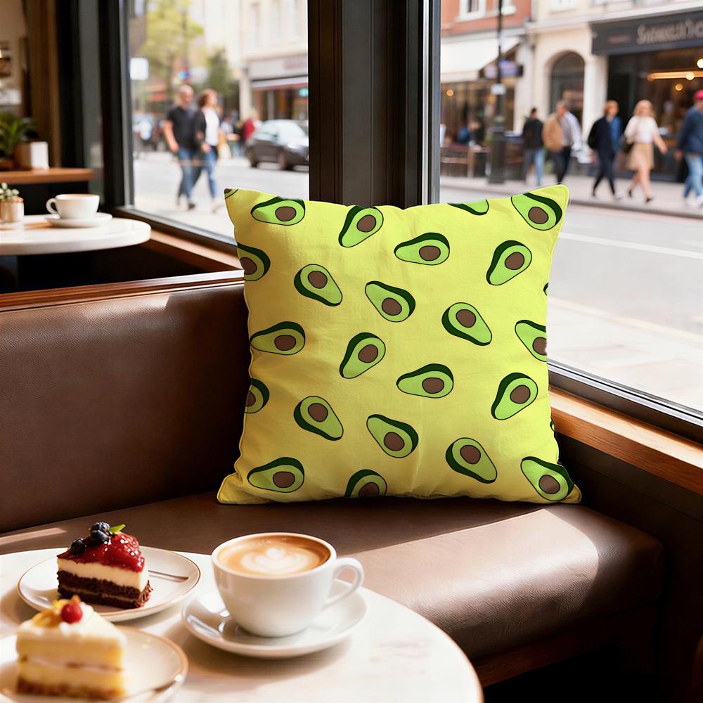 print pattern Avocado print Cushion Cover Decorative Cushion Cushions Covers Cover Sofa x Pillow Piece x x