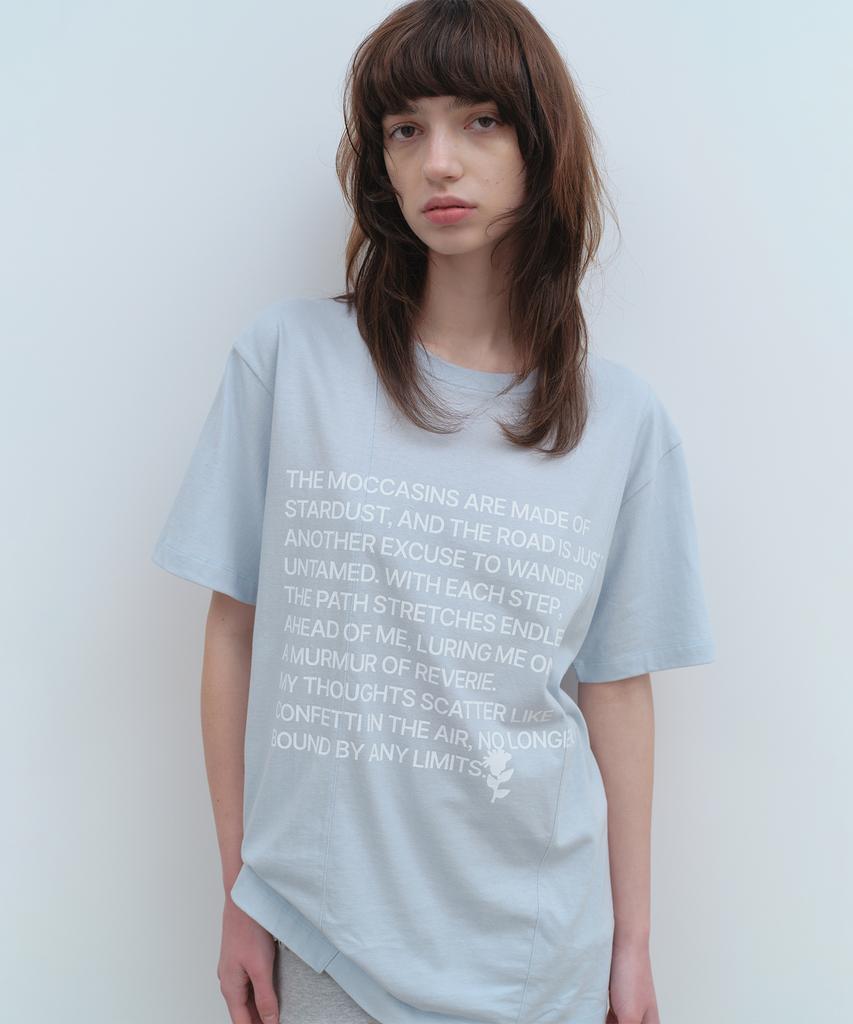 MILLO WOMEN Футболка Sim Line Archive [Небесно-голубой]