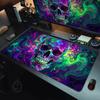 Neon Colorful Skull Mouse Pad Large Computer Office Game Table Mats Rubber Antislip Xxl Mouse Mat Hdp Long Desk Pads Mauspad