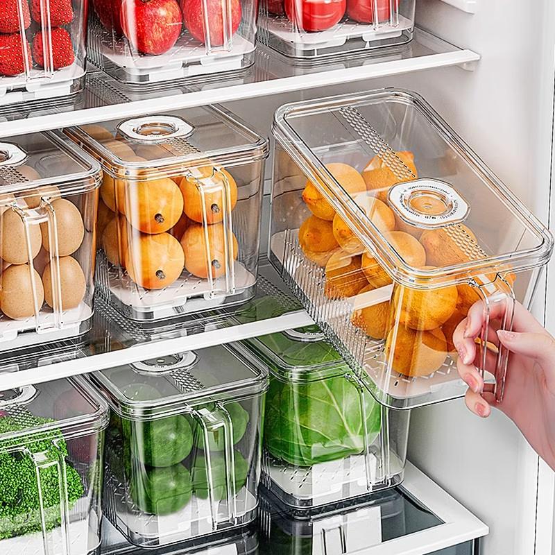 Transparent Refrigerator Food Storage Containers
