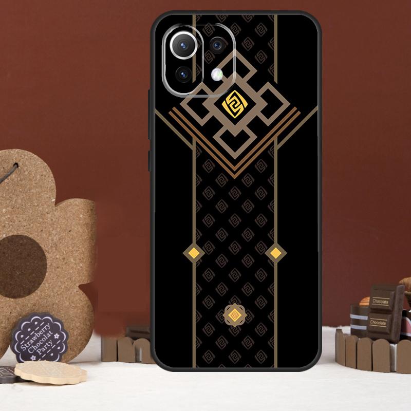 Чехол Zhongli Genshin Impact для Xiaomi 14 15 Ultra 15T 14T 13T 17 Pro Max POCO X7 Pro X5 X6 F5 F6 F7 F8 Ultra