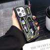 ГОРЯЧИЙ Хакер Креативный Меха Роскошный Матовый Силиконовый Мягкий Чехол Для Телефона Для iPhone 17 16 15 14 Plus 13 12 11 Mini Air Pro X XS Max SE