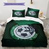 Maccabi Haifa Art Pattern Bedding Home Decoration Birthday Gift ( 1 duvet cover + 2 pillowcase, without core),fan merchandise.