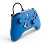 PowerA Enhanced Wired Dual Vibration Back for Xbox Series Xbox Windows 2-Year Warranty Controller, Blue, Function, Buttons, XS, One, PC, 10/11