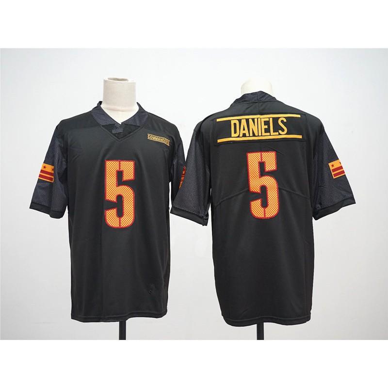 Washington Commanders 5 DANIELS Football Jersey Mens Sports Game Day Apparel