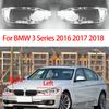 For BMW 3 Series F30/F35 2016 2017 2018 320 328 316 335 Led Car Front Headlamp Shell Transparent Lampshade Lens Headlight