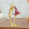 Ballet Dancer Figurine for Home Decor, Resin Art Sculpture Gift Friends