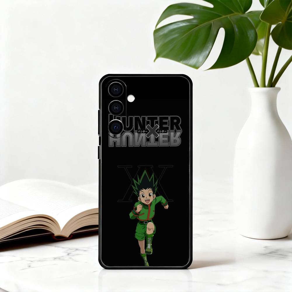 H-Hunter G-Gon F-Freecss H-Hunter-GF Phone Case For Samsung Galaxy A73,A72,A71,A70,A53,A52,A51,Soft Silicone Black Cover