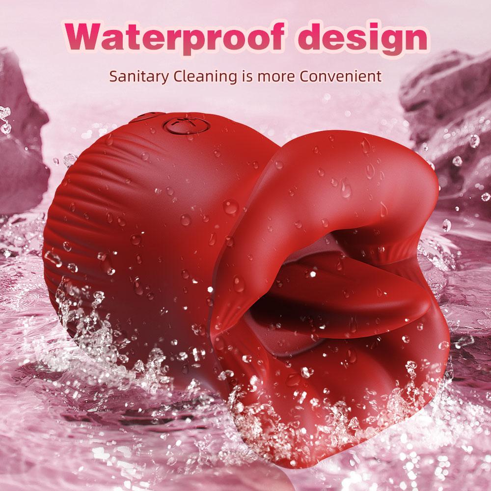 Powerful Sucking Licking Vibrator For Women Clitoris Stimulator Female Oral Nipple Massager Vagina Masturbators Adult Sex Toys