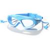 Kids Swimming Goggles Children 3-14Y Wide Vision Anti-Fog Anti-UV Pool Glasses With Ear Plugs Outdoor Sports Diving Eyewear