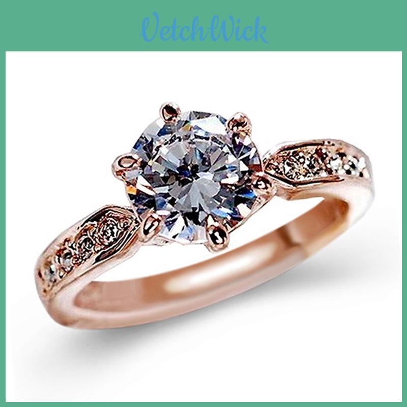 Кольцо-коготь с кристаллами и покрытием Rose Gold, регулируемого размера, для мужчин и женщин, подарок