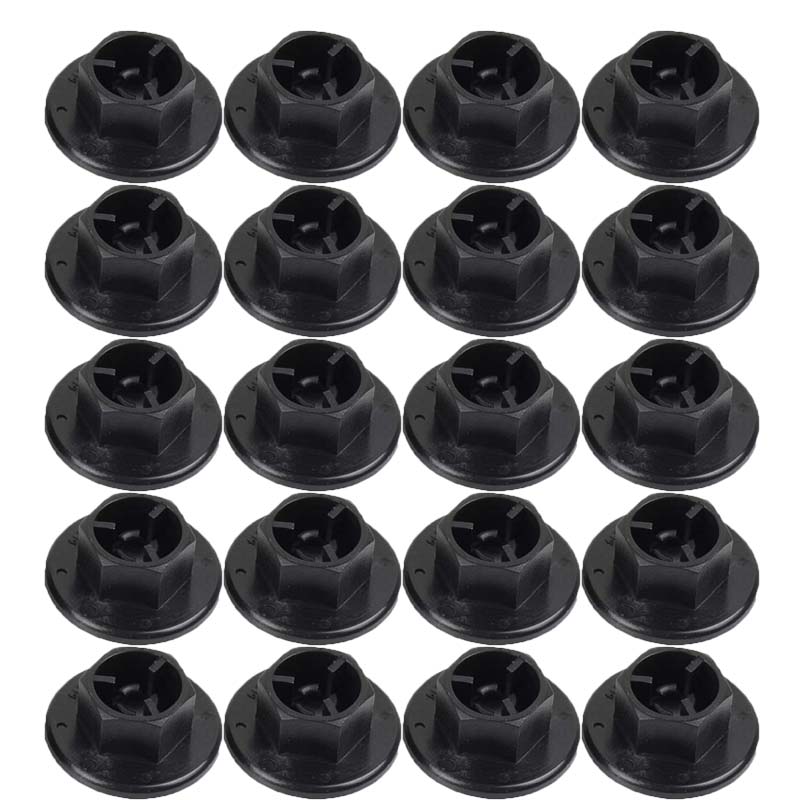 Подкладка панели крыла с фиксированной зажимной гайкой для Hyundai Elantra I20 I30 I40 Ioniq Ix35 Ix55 Kona Santa Fe Tucson Kia K2 K3 K5 Cerato