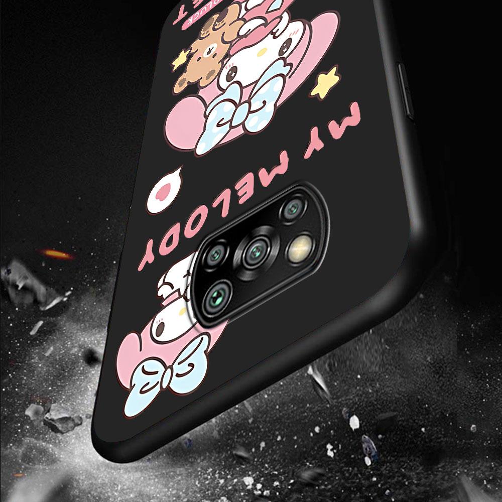 Чехол Cinnamoroll Kuromi для Xiaomi Poco M3 X3 NFC X5 M5s M4 Pro 5G F3 Силиконовый Мягкий Чехол для Телефона Coque