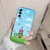 cartoon Super M-MarioS Bros  Phone Case For Samsung Galaxy A73,A72,A71,A70,A53,A52,A51,Others Soft Black Cover