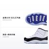 Jordan Air Jordan 11 Retro Concord Пряжка Высокие Детские Баскетбольные Кроссовки Черные 2018 Дети Возраст 3 7 Лет 378039-100