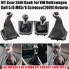 Ручка переключения передач с шариком и ручкой, чехол для багажника VW Volkswagen Golf 6 MK6 R20 Golf 5 A5 MK5 GTI GTD Jetta R32 A6 2004-2014