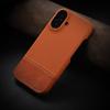 Однотонный чехол из кожи с вставками для телефона Apple 16promax для iPhone 15 Защитный чехол 14 Мягкий и жесткий чехол Тренд