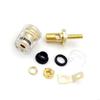 8Pcs/Set Speaker Terminal Binding Post 4mm Banana Plug Socket Low Frequency Amplifier Connector for Loudspeakers