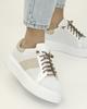 Perforated Sneakers 6903 36 White Leather