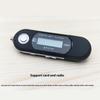 Компактный MP3-плеер для путешествий, управление одной кнопкой, встроенный USB-порт, хранилище и поддержка нескольких форматов для использования на открытом воздухе