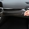 Для BMW 3 серии G20 G28 2020 2026 2026 Автомобиль с левым рулем Панель рамы консоли интерьера приборной панели Полоса-крышка для пассажира Отделка