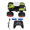 2.4Ghz Remote Control Tractor Toy Rechargeable Farm Toy Tractor with Light TPR Tires for Toddlers