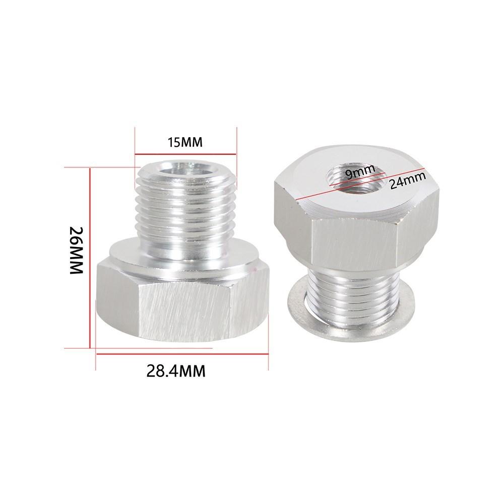 LS Engine Swap Male M12x1.5 M16x1.5 Female 1/8 NPT алюминиевый датчик давления масла адаптер разъем с прокладкой для LS1 LSX