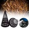 Yellow Eel Trap Eel Cast Cage Inverted Mouth Fishing Eel Cage Fishing Basket Eel Trap Funnel Entry For Catching Eels Fish