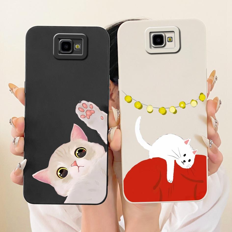 Case For Samsung Galaxy J4 Plus Core Cover SM-J415F SM-J410F Cute Cartoon Cat Shockproof Bumper on Samsung J4 2018 SM-J400F Capa