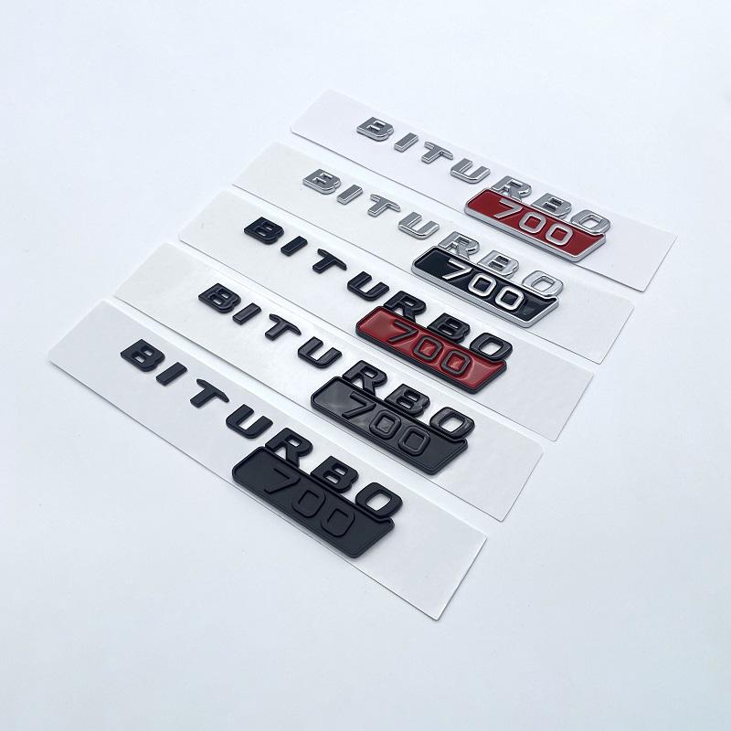 Автомобиль ABS BITURBO 700 800 900 логотип боковое крыло багажника значок эмблема наклейки наклейка для Benz Brabus G Class G700 G800 G900