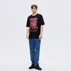 Mitchell & Ness 100% Хлопок Футболка Унисекс Черный MN25ATS29P7