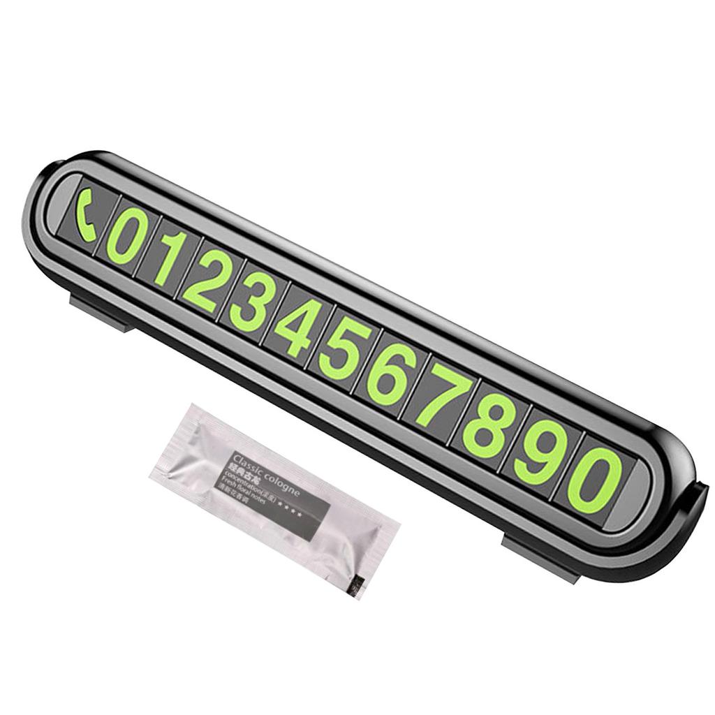 Светящаяся временная парковочная карта для автомобиля, ароматерапия для Volkswagen Polo Passat B5 B6 B7 B8 CC GOLF 4 5 6 Vento Arteon Caddy