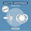 2 Sucettes anatomiques - DODIE - A108 EDL - +18 mois - Mathilde Cabanas Rose