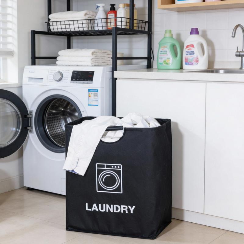 82L Bottle Recycling Bin Trash Can Foldable Storage Bag Laundry Bag Dirty Clothes Storage Deposit Bottles Collection Container