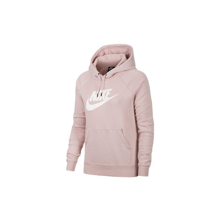Nike Толстовки Женские Шампанское С капюшоном Умеренная Обычная BV4127-645