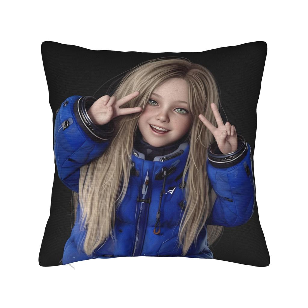Diana is so Cute Pillow Cover Soft Cushion Cover Cute Funny Pillow Case For Sofa Car Home Decor