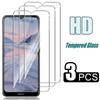 3PCS 3 PCS Screen Protector Nokia 1.3 1.4 2.2 2.3 2.4 5.3 C10 C20 C30 G10 G20 G50 X100 XR20 X10 X20 G300 Protective Tempered Glass HD 9H Hardness Anti