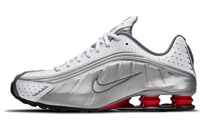 Shox R4 Металлический Серебристый Космический Красный 2018 BV1111-100