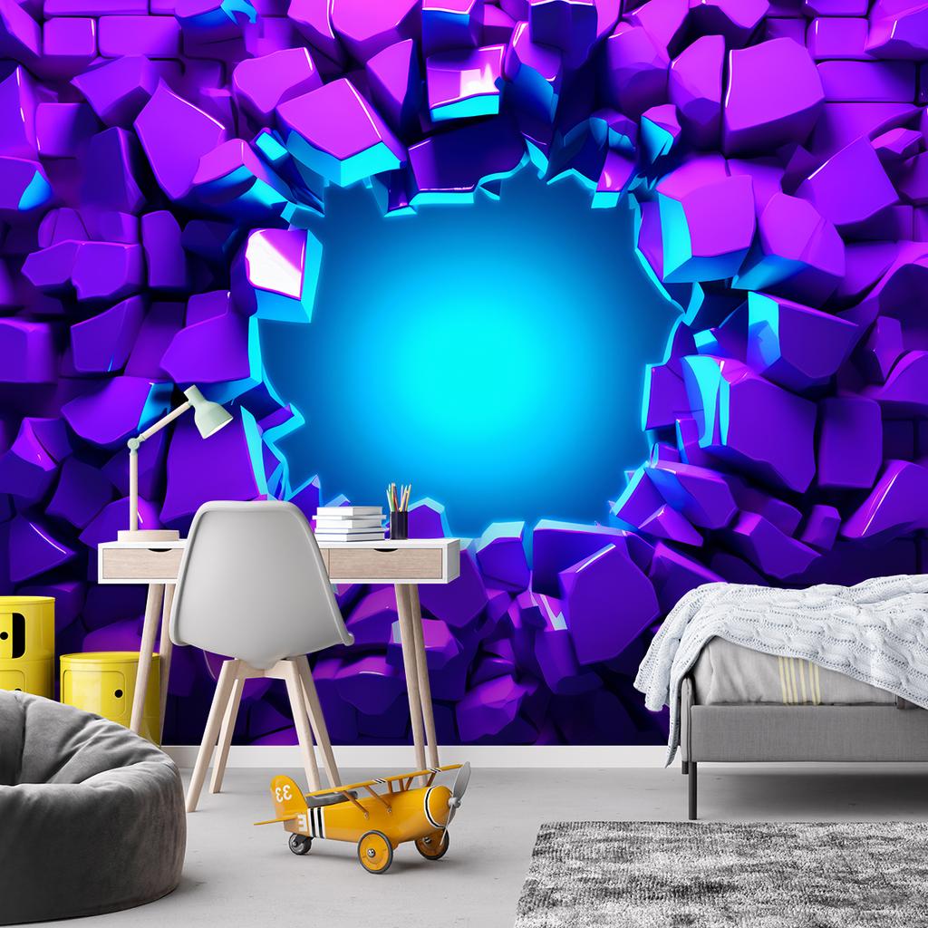 Wallpaper Abstract tunnel 3D